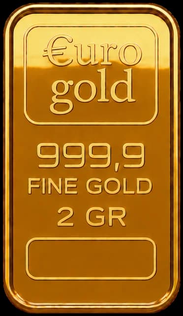Emas batangan EuroGold 2 g