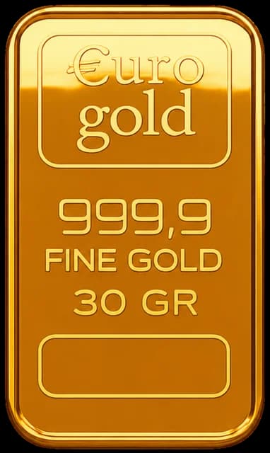 Emas batangan EuroGold 30 g