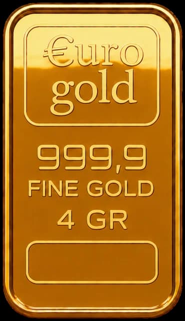 Emas batangan EuroGold 4 g