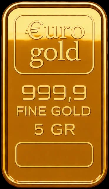 Emas batangan EuroGold 5 g
