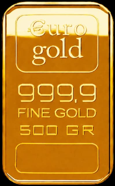 Emas batangan EuroGold 500 g