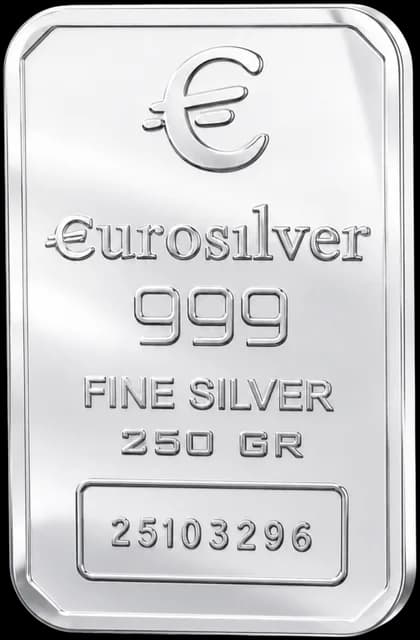 Perak batangan EuroSilver 250 g hydro