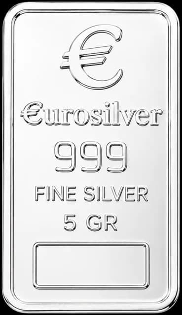 Perak batangan EuroSilver 5 g hydro
