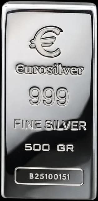 Perak batangan EuroSilver 500 g casting