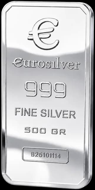 Perak batangan EuroSilver 500 g hydro